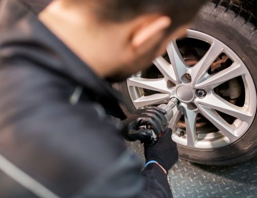 Flat tyre service